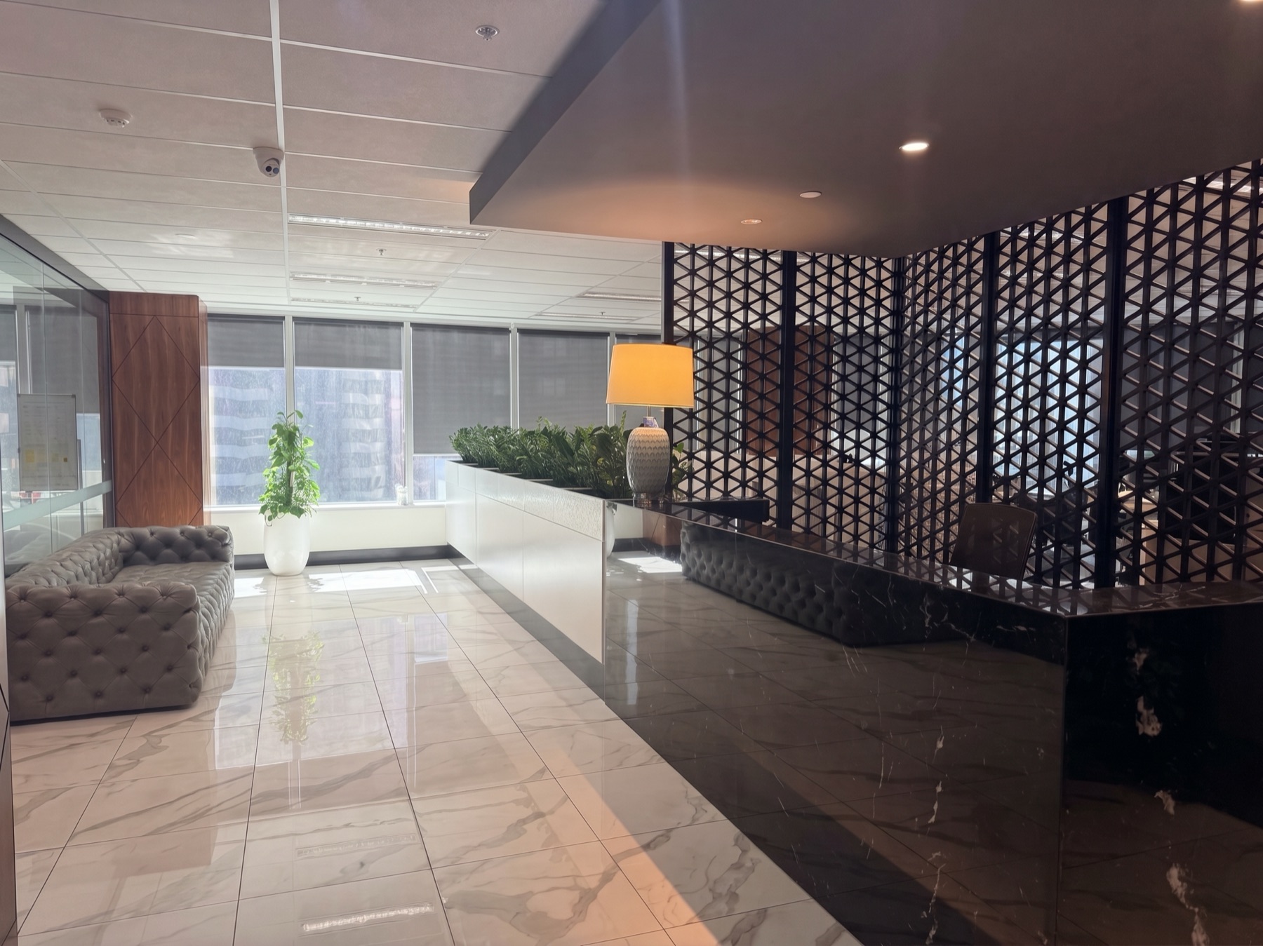 Reception at the FarEast Enterprise office, 350 Queen Street, Melbourne